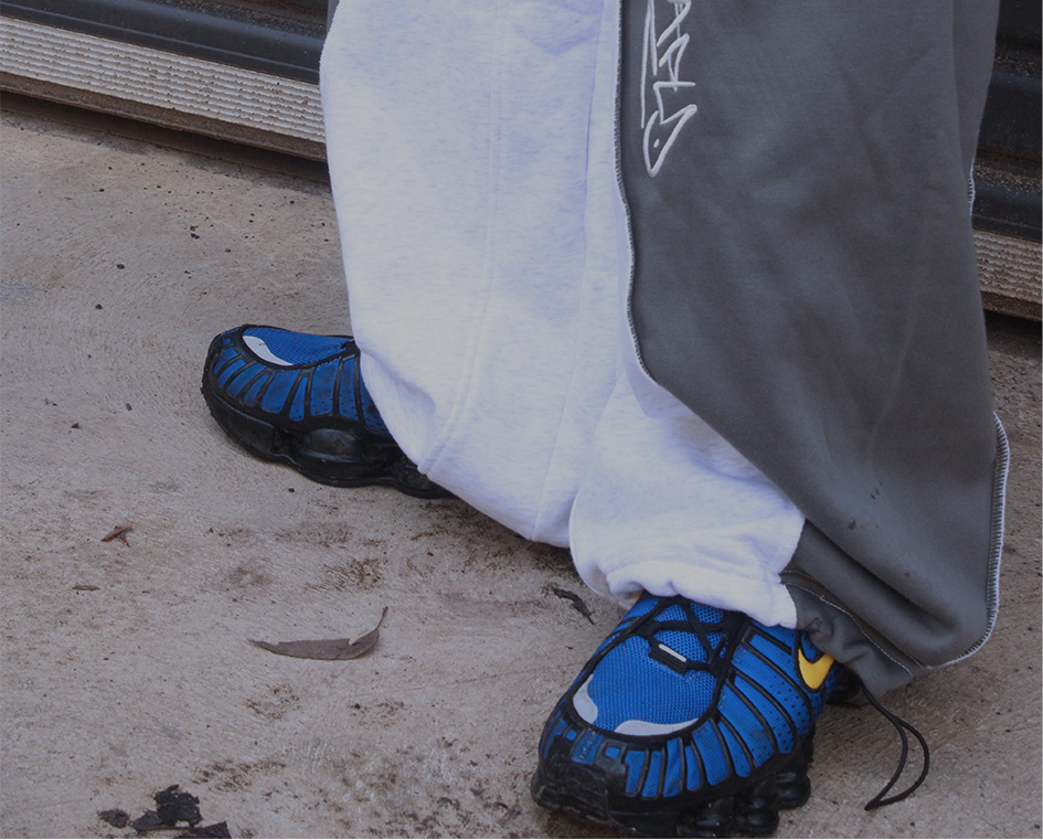 “slouched” trackies