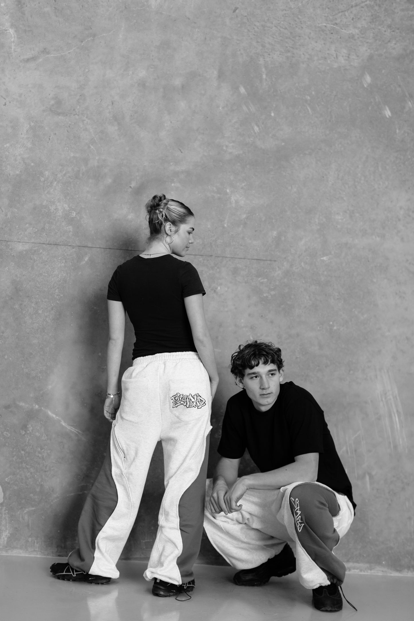 “slouched” trackies